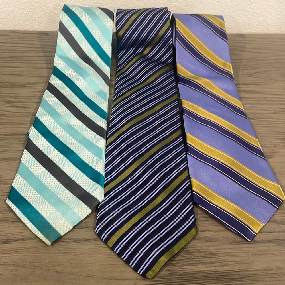Lot of 3 gentle use ties